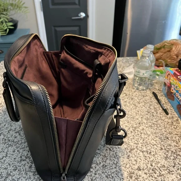 Coach metropolitan slim brief